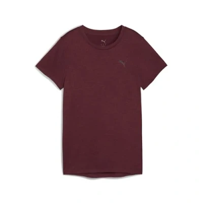 Imagen de Puma TAD Essential heather TEE Camiseta deportiva, Mujer, Talla: Medium, Ruby shimmer
