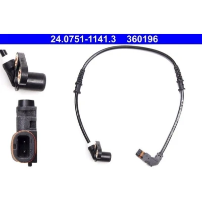 Imagen de ATE 24.0751 1141.3 Sensor de ABS 503 MERCEDES BENZ: Clase C Berlina, SLK, CLK Coupé