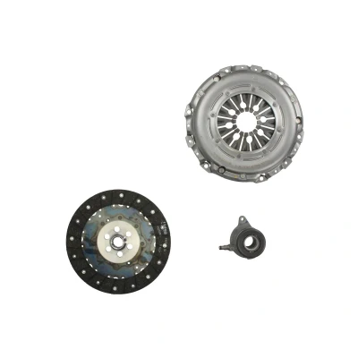 Imagen de VALEO KIT3P (CSC) 834466 Kit de Embrague con placa apriete embrague, desembrague central plato sin sensor 241 FORD: Focus 2