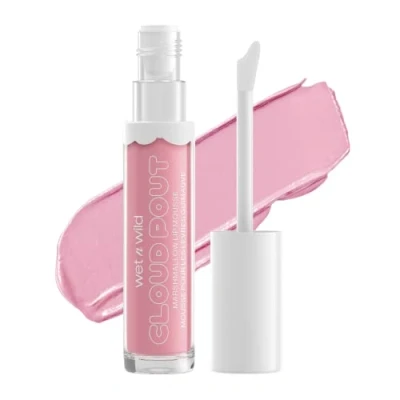 Imagen de wet n wild, Cloud Pout Marshmallow Lip Mousse, Barra de Labios Líquida Mate, Fórmula que no Reseca y Larga Duración con Aceite Argán, Aguacate Vitamina E, Chaser