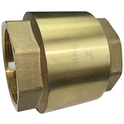 Imagen de AERZETIX C53442 válvula de retención universal PN10 2&#039;&#039; pulgadas rosca hembra antirretorno en latón