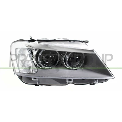 Imagen de PRASCO BM8044913 Faros derecha LED, H7/H7, D1S negro con servomotor para reg. alcance luces BMW: X3