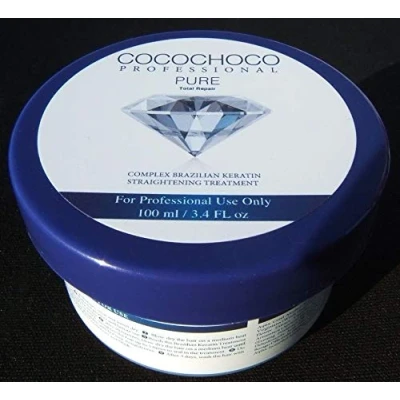 Imagen de Cocochoco Pure Kit de 100 ml queratina brasileña para cabello rubio