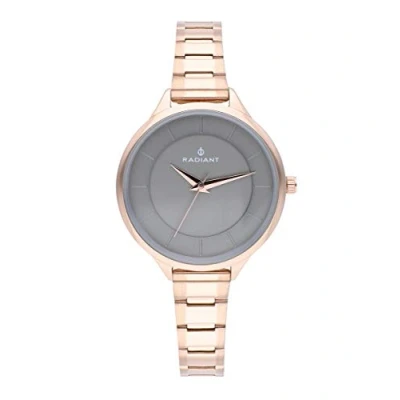 Imagen de Radiant Reloj analógico para Mujer Colección Venus. rosé con Brazalete y Esfera en Gris. 3ATM. 36mm. Referencia RA511202.