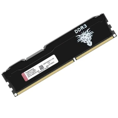 Imagen de DDR3 8GB 1600MHz Memoria Ram Escritorio Udimm PC3 12800 Sin ECC Búfer 1.5V CL11 2Rx8 Dual Rank 240 Pin Módulo de Actualización Memory para PC Sobremesa (Negro)