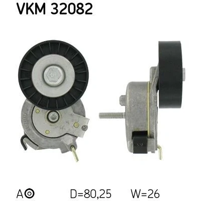 Imagen de SKF VKM 32082 Polea Tensora con material de fijación ALFA ROMEO: GT, 166, 147