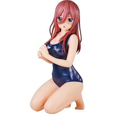 Imagen de Banpresto BP88552P Miku Nakano Figura de Acción, School Style Ver. The Quintessential Quintuplets Movie, Celestial VIVI, 12 cm, Multicolor