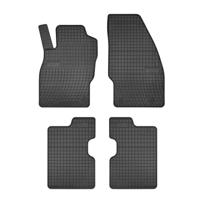 Imagen de FROGUM 542988 Juego de alfombrillas suelo Caucho delante y detrás 4 negro Adaptado OPEL: Corsa D Hatchback, E Hatchback