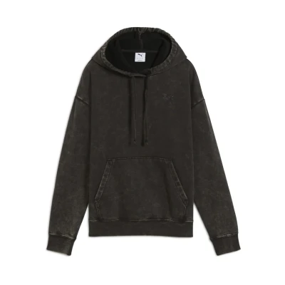Imagen de Sudadera holgada efecto lavado con capucha Essentials Elevated para mujer