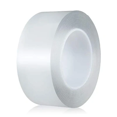 Imagen de Geoyien Película protectora de coche transparente, protección contra arañazos pintura autoadhesiva bordes, 5 cm x 10 m