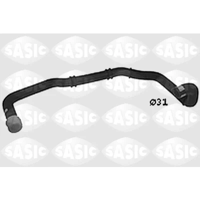 Imagen de SASIC SWH0491 Manguitos de Radiador a la izquierda abajo PEUGEOT: 306 Cabrio, Hatchback, Partner I Furgón, CITROËN: Berlingo / First