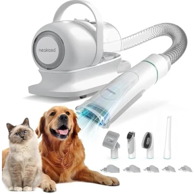 Imagen de Neabot P1 Pro Máquina de cortar pelo profissional y recarregável para cães e gatos, Kit aseo, 5 herramientas aseo probadas