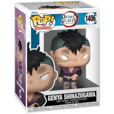 Imagen de Funko Pop! Animation: Demon Slayer Genya Guardianes de la Noche Figura Vinilo Coleccionable Idea Regalo Mercancia Oficial Juguetes para Niños y Adultos Anime Fans