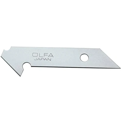 Imagen de Olfa PB 450 Pack de 5 cuchillas 11 mm para cúter PC S, especial plástico