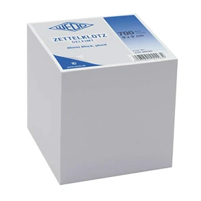 Imagen de WEDO Zettelklotz, 90 x mm, weiß, 700 Blatt, geleimt