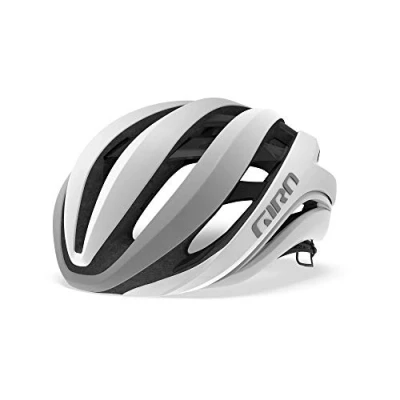 Imagen de GIRO Aether Synthe MIPS II, Unisex Adulto, Blanco Mate y Plateado, Small/51 55 cm