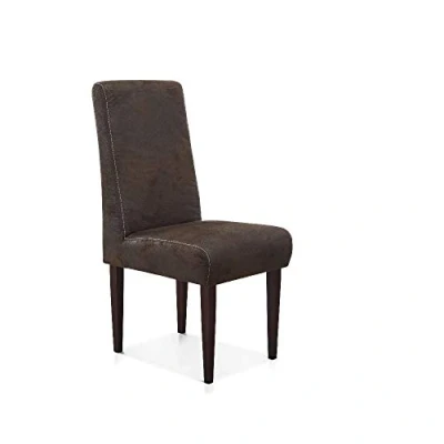 Imagen de CAVADORE Malm Silla, Microfibra, marrón, Normal