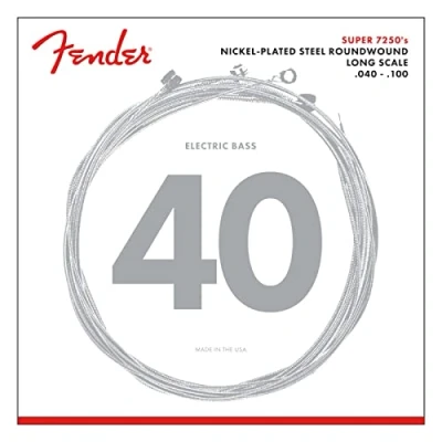 Imagen de Fender String Set For Electric Bass 7250L (040/100) Nickel Plated,0737250403