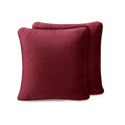 Imagen de Amago Funda de Cojín, Set 2, Sensación Cachemira, 50 x cm Bordeaux