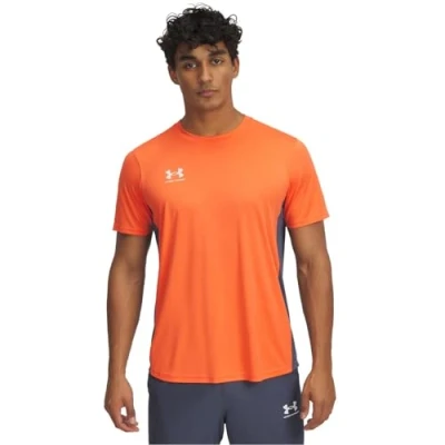 Imagen de Under Armour Train Camiseta deportiva, Hombre, Talla: Large, Fire/downpour gray/white