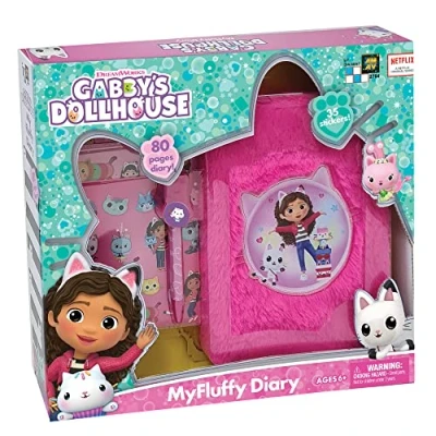 Imagen de Cefa Toys Pizarra Luminosa Premium con Luces de Colores La Casa Muñecas Gaby, Mágica Tableta Luminosa, 3 Rotuladores Doble Cara, Apto para Niños a Partir 5 Años