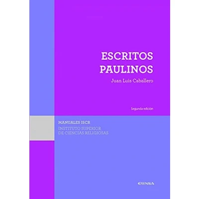 Imagen de ESCRITOS PAULINOS (MANUALES ISCR)