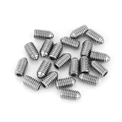 Imagen de 20 unids m6 * 8/10/12/16/20/25 Hilo de acero inoxidable Bola resorte hexagonal Tornillo perla Tornillo(M6*10)