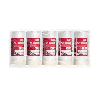 Imagen de Scley plasticos para cubrir Muebles, plastico cubretodo anchura 90cm, eslora 20m, 5 piezas cubre protector serie *66*, Rollo de lámina polietileno, A0450 660509