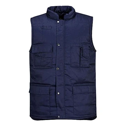 Imagen de Portwest Chaleco De Calor Shetland, Tamaño: 5XL, Color: Marino, S414NAR5XL