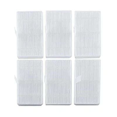 Imagen de BAKUUM Pack 6 Filtros HEPA para deposito de Mixto Cecotec Conga 2290 Ultra y Titanium. robot aspirador