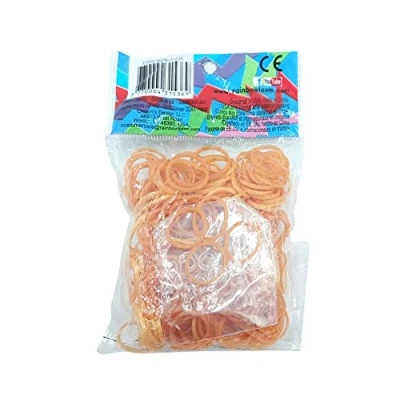 Imagen de Elásticos Rainbow Loom oro metal