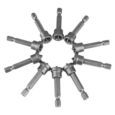 Imagen de KSTE 10pcs 50mm PH2 vástago hexagonal magnética puntas de destornillador Conjunto paneles yeso Localización