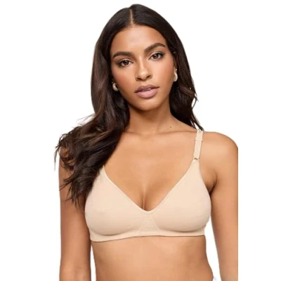 Imagen de Nur Die Baumwoll BH Sujetador, Color Carne, 95C para Mujer