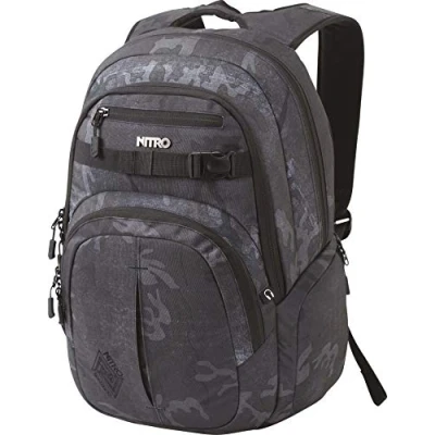 Imagen de Nitro DAY Chase Laptopfach Mochila, Talla: One Size, Forged camo