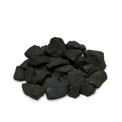 Imagen de PURAJA shungite gemstone set piedras naturales en bruto de primera calidad Uso versátil como agua, curativas, chakra Cristales puros (Shungite, 350g)