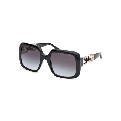 Imagen de Guess Gafas de sol Shiny black / gradient smoke, Mujer, Talla: 56, smoke