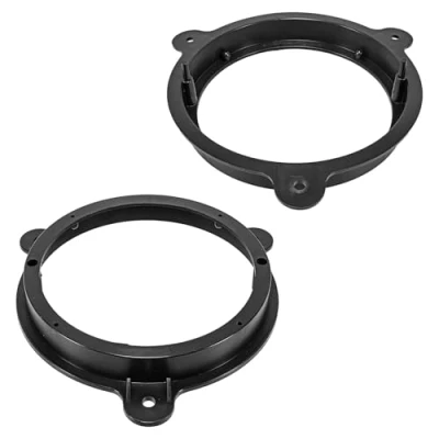 Imagen de tomzz Audio 2845 000 Anillos de altavoz compatibles con Renault Clio Megane Nissan Note Micra Qashqai Smart FouFour Dacia para altavoces 165 mm