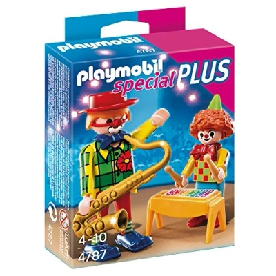Imagen de PLAYMOBIL Especiales Plus Payasos con Instrumentos, playset (4787)