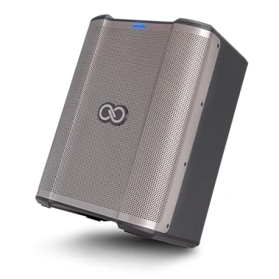 Imagen de Sheeran Busker Special Edition Altavoz de PA portátil 200W con batería Recargable, Bluetooth, Mezclador 3 Canales, FX Alesis, App, Carga USB