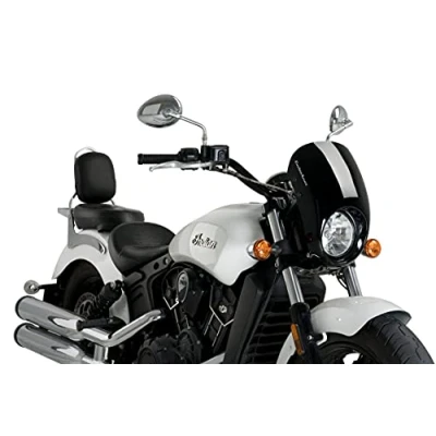Imagen de Customacces Semicarenado Modelo Anarchy para Indian Scout 15&#039; 22&#039;, Bobber Sixty 16&#039; 21&#039;, 18&#039; Negro