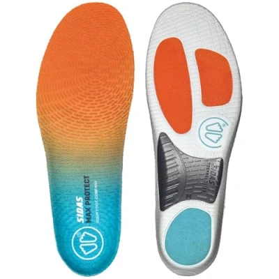 Imagen de Sidas MAX Protect Activ Plantillas Multideporte, Adulto. Unisex, Gris, XL (Taille Fabricant : 44 45)