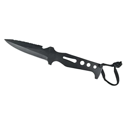 Imagen de SEAC Cuchillo de Buceo Tajaman 92 mm para Pesca Submarina y en Acero Inoxidable Recubierto Teflón