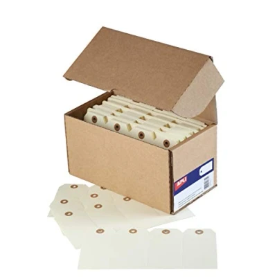 Imagen de APLI 121376 Etiquetas con arandela 125 x 63 mm 1.000 u.
