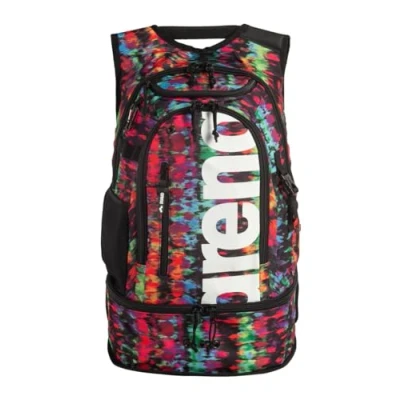 Imagen de Arena Fastpack 3.0 Mochila Deportiva Unisex para Adultos, natación, Entrenamiento, Gimnasio, Hombres y Mujeres, 40 litros, teñido Anudado
