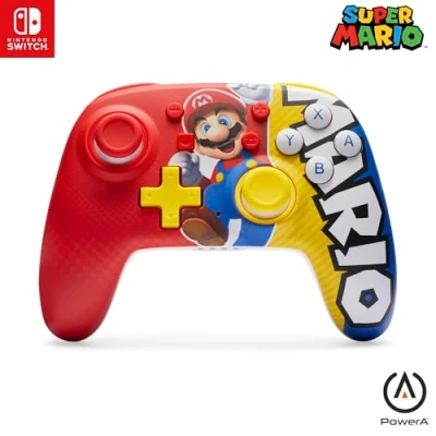 Imagen de Mando inalámbrico mejorado nano PowerA para Nintendo Switch Victoria de Mariomini