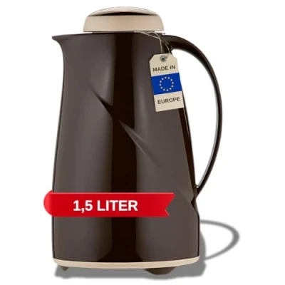Imagen de Helios Wave plástico vacío Jarra, plástico, Beige, 1,5 L