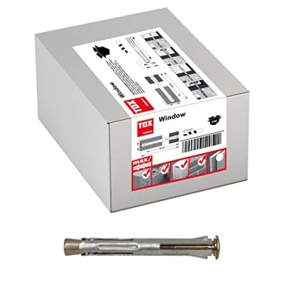 Imagen de TOX Taco para marcos metálico Window 10 x 182 mm, 100 piezas, 02710117