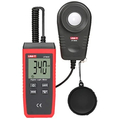 Imagen de UNI T UT383S Serie UT380 Metro de Luz Digital, 0 199,900 Lux