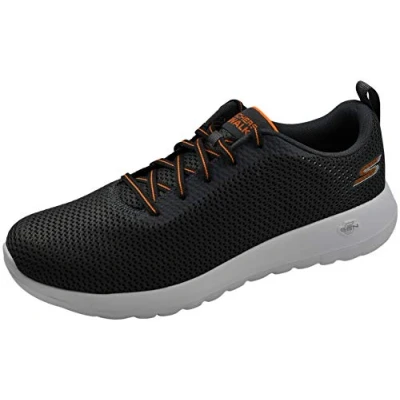 Imagen de Skechers Go Walk MAX Effort, Zapatillas Hombre, Carbón/Anaranjado, 42 EU
