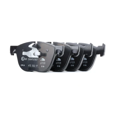 Imagen de ATE Ceramic 13.0470 7231.2 Juego de pastillas freno preparado para indicador desgaste, excl. contacto avisador desgaste BMW: X5, X6 norauto,